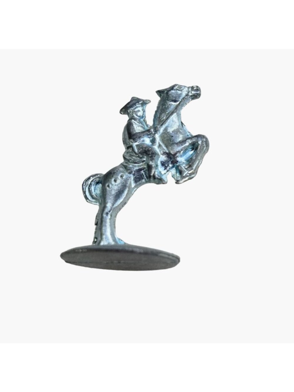 Parker Brothers Monopoly Horse Rider Token Vintage Game Replacement 1961 Metal